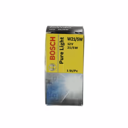 Ampoule secondaire BOSCH W21/5W Pure Light 12V, 5/21W, 1 pièce