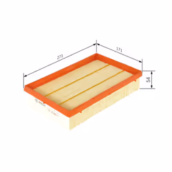 Filtre à air BOSCH 1 457 433 152 - Vue supplémentaire 7