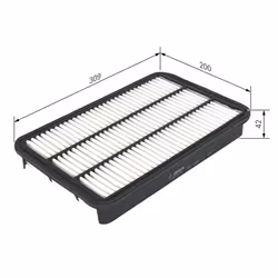 Filtre à air BOSCH 1 987 429 162 - Vue supplémentaire 7