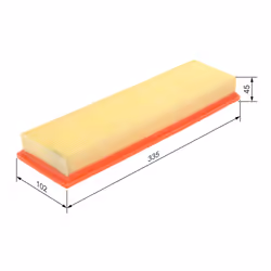 Filtre à air BOSCH 1 457 433 158 - Vue supplémentaire 7
