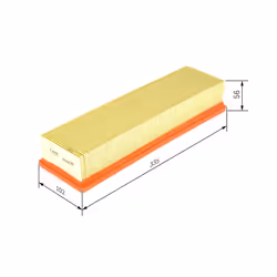 Filtre à air BOSCH 1 457 433 159 - Vue supplémentaire 7