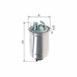 Filtre à carburant BOSCH 0 450 906 453 - Vue supplémentaire 7