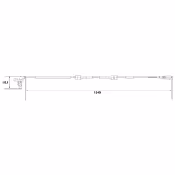 Capteur, vitesse de roue BOSCH 0 265 007 666 - Vue supplémentaire 6