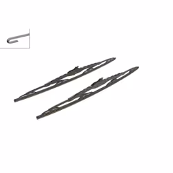 Balai d'essuie-glace BOSCH 3 397 118 408, Twin, 530mm, Avant, 2 pièce - Vue supplémentaire 4