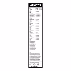 Balai d'essuie-glace BOSCH 3 397 118 909, Aerotwin Retrofit AR607S 600+475mm, 2 pièce - Vue supplémentaire 7