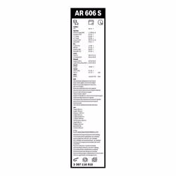 Balai d'essuie-glace BOSCH 3 397 118 910, Aerotwin Retrofit AR606S 600+500mm, 2 pièce - Vue supplémentaire 7