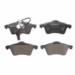 Jeu de plaquettes de frein BOSCH 0 986 424 537, avant
