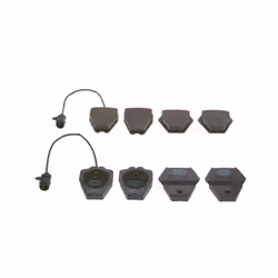 Jeu de plaquettes de frein BOSCH 0 986 424 689, avant