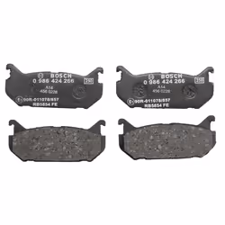 Jeu de plaquettes de frein BOSCH 0 986 424 266, arrière