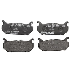 Jeu de plaquettes de frein BOSCH 0 986 424 266, arrière