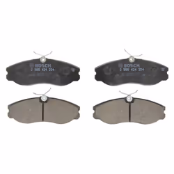 Jeu de plaquettes de frein BOSCH 0 986 424 204, avant
