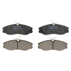 Jeu de plaquettes de frein BOSCH 0 986 424 204, avant