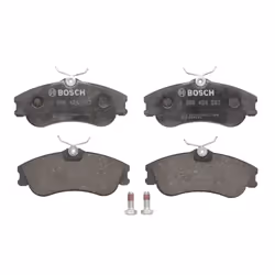Jeu de plaquettes de frein BOSCH 0 986 424 583, avant