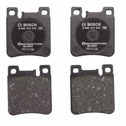 Jeu de plaquettes de frein BOSCH 0 986 460 965, arrière