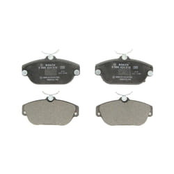 Jeu de plaquettes de frein BOSCH 0 986 424 016, avant