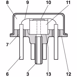 Capteur, pression de carburant BOSCH 0 261 230 112 - Vue supplémentaire 10