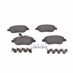 Jeu de plaquettes de frein BOSCH 0 986 424 596, avant - Vue supplémentaire 6