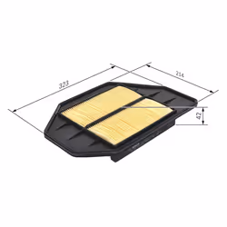 Filtre à air BOSCH 1 987 429 178 - Vue supplémentaire 7