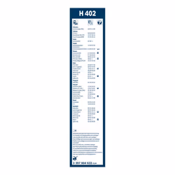 Balai d'essuie-glace BOSCH 3 397 004 632, Twin H402, 400mm, Arrière, 1 pièce - Vue supplémentaire 6