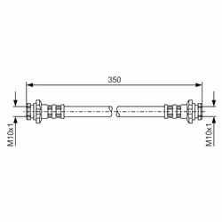 Flexible de frein BOSCH 1 987 476 134