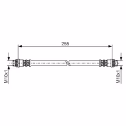 Flexible de frein BOSCH 1 987 476 178