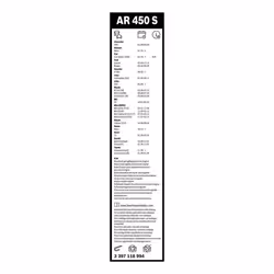 Balai d'essuie-glace BOSCH 3 397 118 994, Aerotwin Retrofit AR450S, 450mm, 2 pièce - Vue supplémentaire 7
