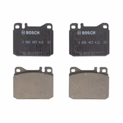 Jeu de plaquettes de frein BOSCH 0 986 463 412, avant