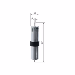 Filtre à carburant BOSCH 0 450 906 462 - Vue supplémentaire 7