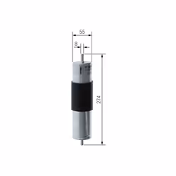 Filtre à carburant BOSCH 0 450 906 463 - Vue supplémentaire 7