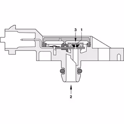 Capteur, pression des gaz échappement BOSCH 0 281 002 772 - Vue supplémentaire 10