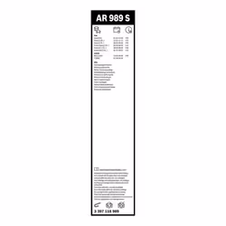 Balai d'essuie-glace BOSCH 3 397 118 989, Aerotwin Retrofit AR989S 575+400mm, 2 pièce - Vue supplémentaire 7
