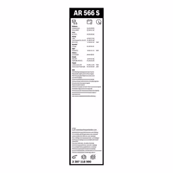Balai d'essuie-glace BOSCH 3 397 118 990, Aerotwin Retrofit AR566S 475+425mm, 2 pièce - Vue supplémentaire 7