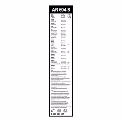 Balai d'essuie-glace BOSCH 3 397 007 047, Aerotwin Retrofit AR604S 600+450mm, 2 pièce - Vue supplémentaire 7