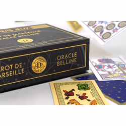 Éditions Dusserre COFFRET MINIS JEUX DUSSERRE - TAROT DE MARSEILLE ET ORACLE BELLINE