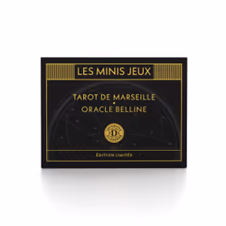 Éditions Dusserre COFFRET MINIS JEUX DUSSERRE - TAROT DE MARSEILLE ET ORACLE BELLINE - Vue supplémentaire 4