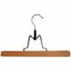 Pince en bois verni pour pantalon L : 25 cm