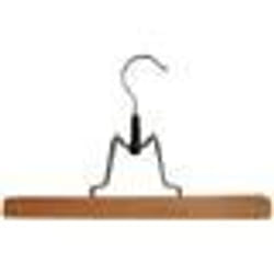 Pince en bois verni pour pantalon L : 25 cm