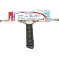 Raclette vitre 25 cm en inox