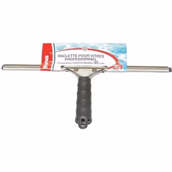 Raclette à vitre 35 cm - inox