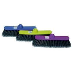THOMAS - Balai droit fleuré pvc ondulé coloris aléatoires s63