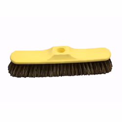 BALAI DROIT SOIE GRISE S 45 COMPACT PLASTIQUE BRUT SOIE GRISE SORTIE 45 mm 7 RANGS VIS INTEGREE 210 grs 280x54x75