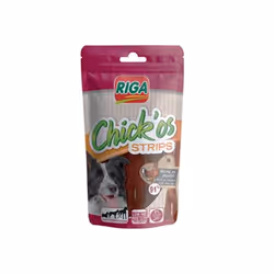 Riga CHICK'OS Strips, Friandise, Chien, Adulte, Poulet