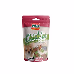 Riga CHICK'OS Kiwi, Friandise, Chien, Adulte, Poulet