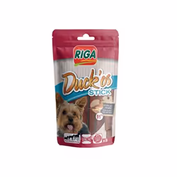 Riga DUCK'OS Stick, Friandise, Chien, Adulte, Canard, 70 g