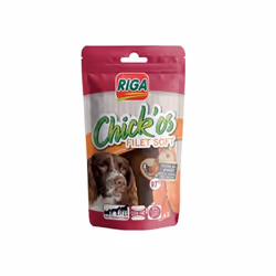 Riga CHICK'OS Filet de poulet Soft, Friandise, Chien, Adulte, Poulet