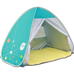 dBb Remond Grande Tente Pop Up anti UV Jaune Turquoise