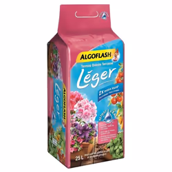 ALGOFLASH - Terreau léger balcon et terrasse 25l