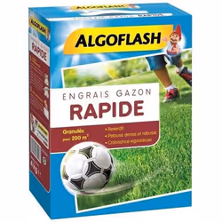 ALGOFLASH Engrais Gazon Action Rapide - 4kg