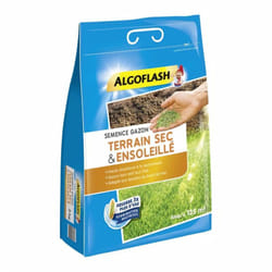 Semences de gazon pour terrains secs et ensoleillés - ALGOFLASH NATURASOL - 3 kg