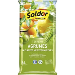 Algoflash Terreau d'empotage TAGRUM6 Agrumes méditerranéen 6 L